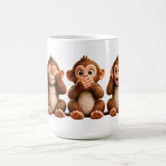 Taza De Café Tres monos sabios