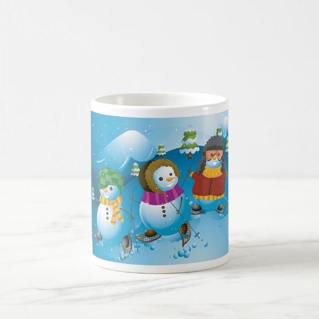 Taza De Café Tres Mug de Snowman (Subido por el creador)