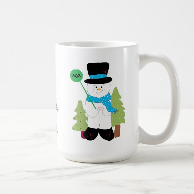 Taza De Café Tres Nieves Pequeñas (Derecha)
