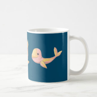 Taza De Café Tres pequeñas ballenas felices Mug