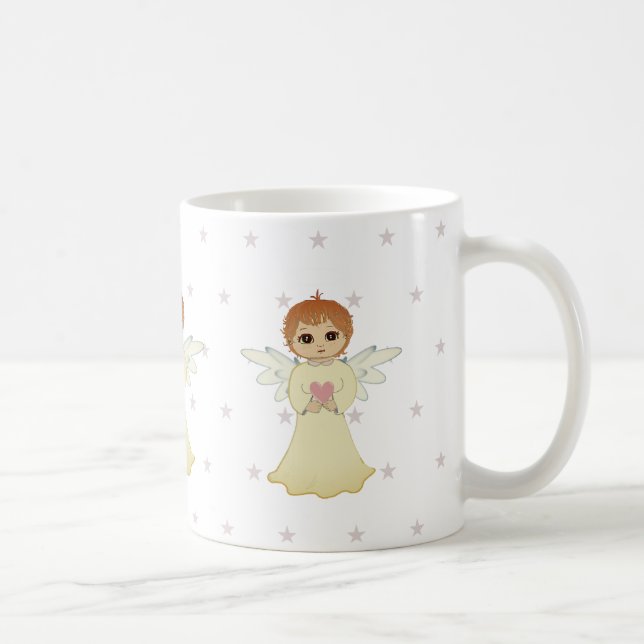 Taza De Café Tres pequeños ángeles cortos (Derecha)