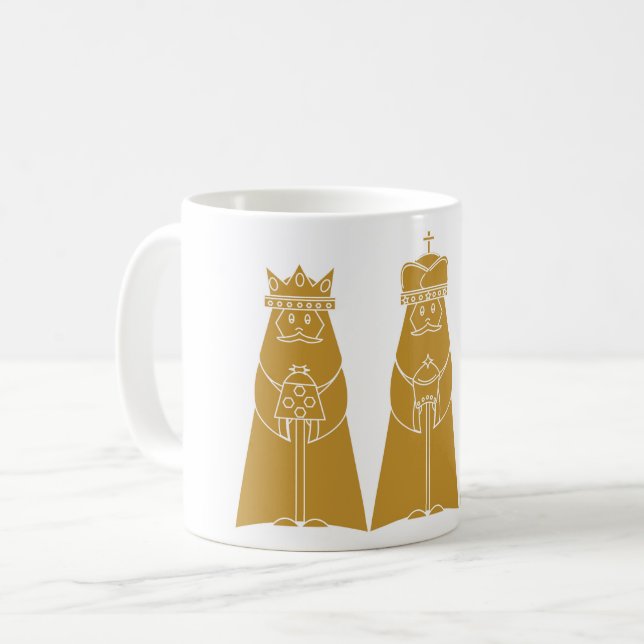 Taza De Café Tres sabios (Anverso izquierdo)