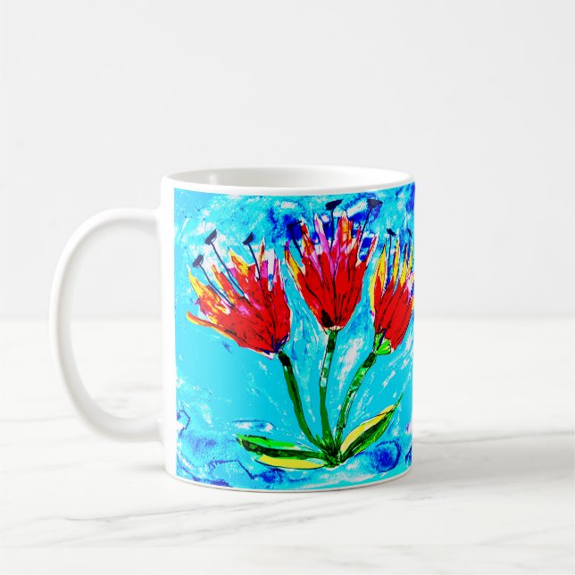 Taza De Café Tres tulipanes (Izquierda)