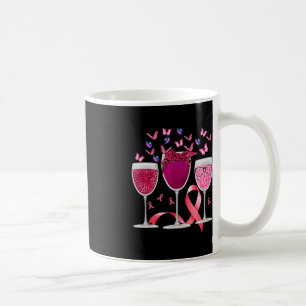 Taza De Café Tres Vinos Vino Concienciación sobre el Cáncer de 