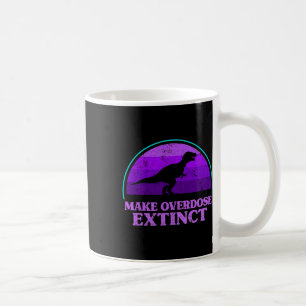 Taza De Café Trex Dinosaur Purple Make Extinant Awarene Extinen