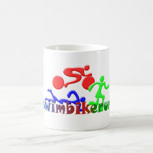 Taza De Café TRI figuras diseño del COLOR del funcionamiento d