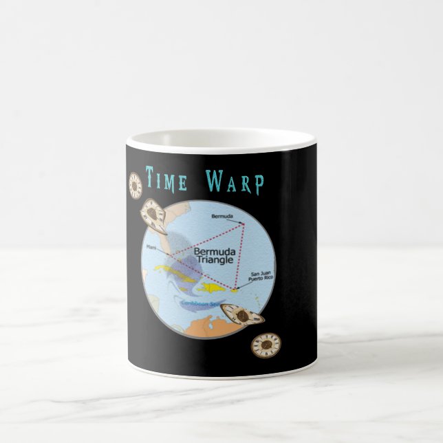 Taza De Café Triángulo de las Bermudas (Centro)