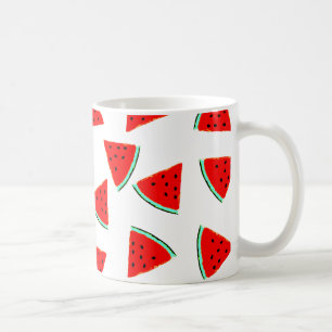 Taza De Café Triángulos de Patrón de Sandía