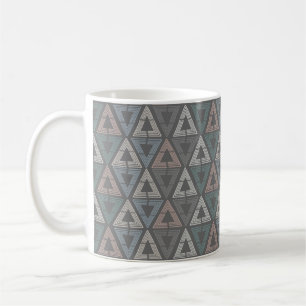 Taza De Café Triángulos escandinavos Café Mug