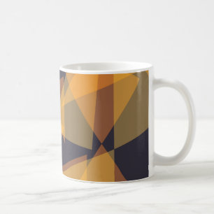 Taza De Café Triángulos geométricos, frescos, modernos, sencill