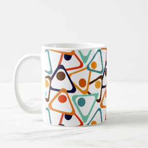 Taza De Café Triángulos más grandes de los años 70