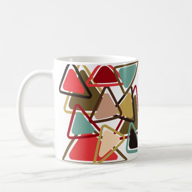 Taza De Café Triángulos picantes (Izquierda)