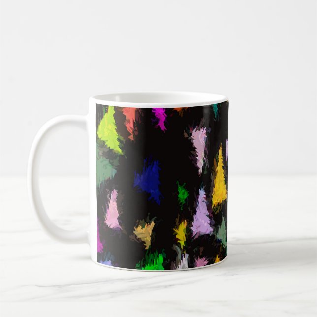 Taza De Café Triángulos Tontos (Izquierda)