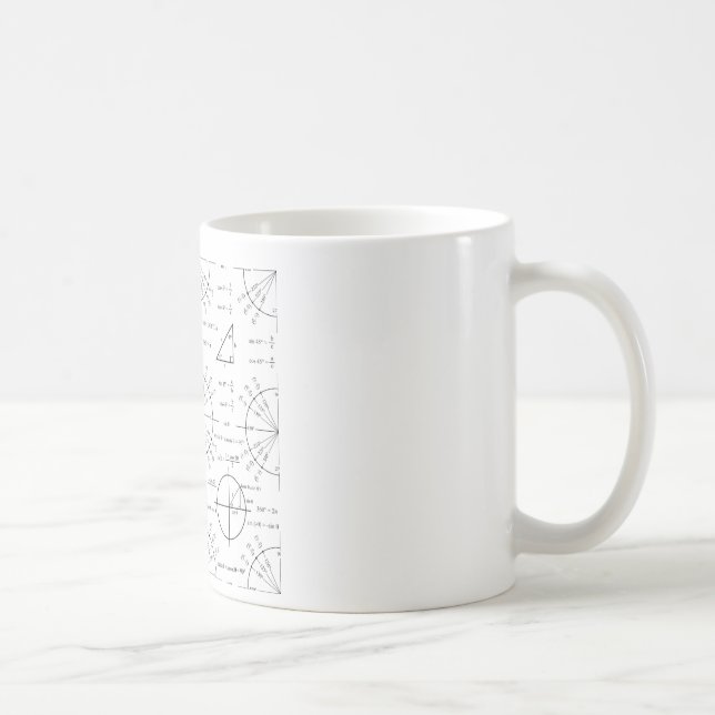 Taza De Café Triangulos y triángulos (Derecha)