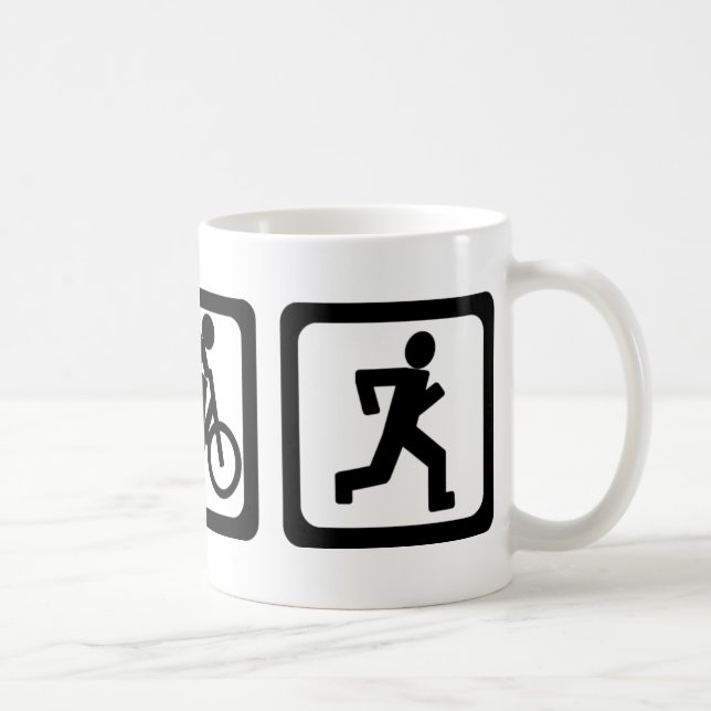 Taza De Café Triathlon (Derecha)