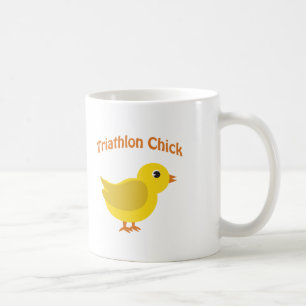 Taza De Café Triathlon Chick