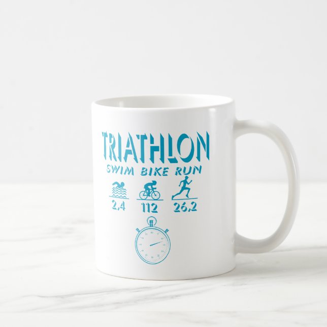 Taza De Café Triatlón (Derecha)