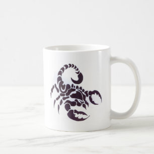 Taza De Café Tribal escorpión