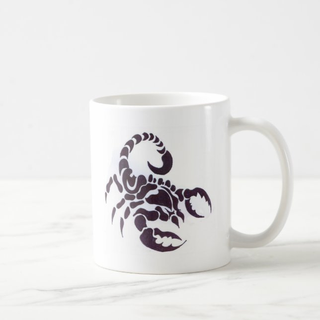 Taza De Café Tribal escorpión (Derecha)
