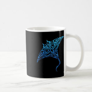 Taza De Café Tribal Hawai Manta Ray Tribal Polinesia Tattoo Pac