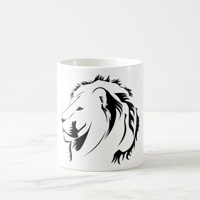 Taza De Café Tribu del León 001 (Centro)
