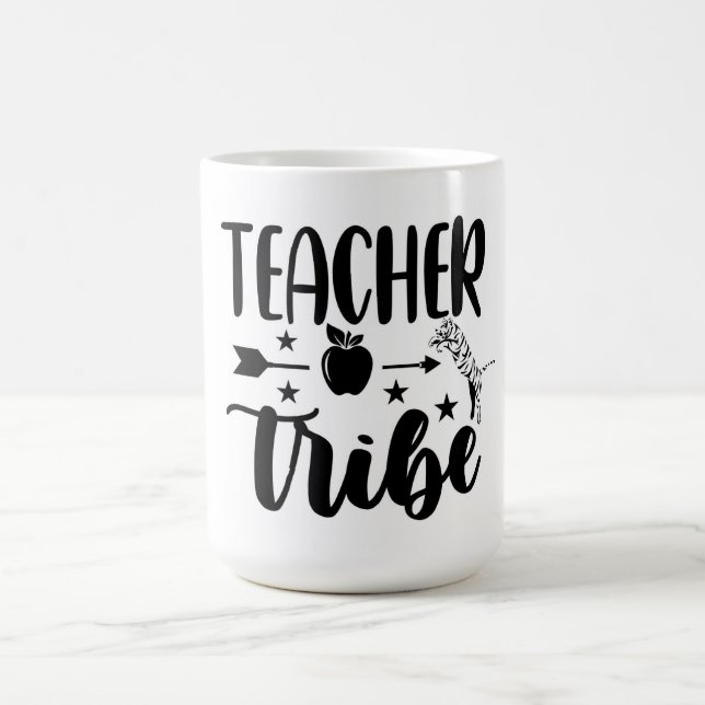 Taza De Café Tribu del profesor café Mug (Centro)