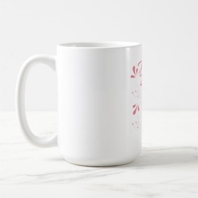 Taza De Café Tribuna de novia con camiseta (Izquierda)