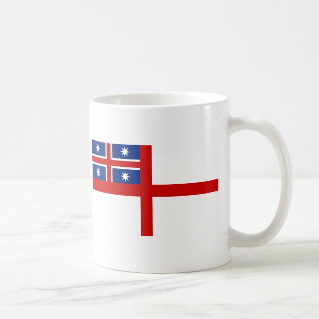 Taza De Café Tribus unidas de la bandera de Nueva Zelanda (Derecha)