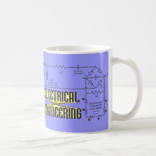 Taza De Café Tributo a la ingeniería eléctrica