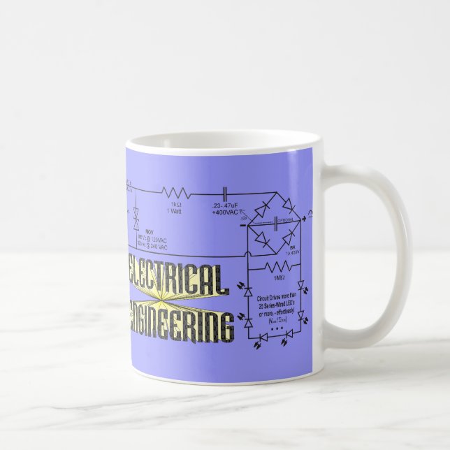 Taza De Café Tributo a la ingeniería eléctrica (Derecha)