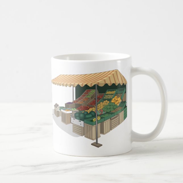 Taza De Café ¡Tributo vegetal del soporte! (Derecha)