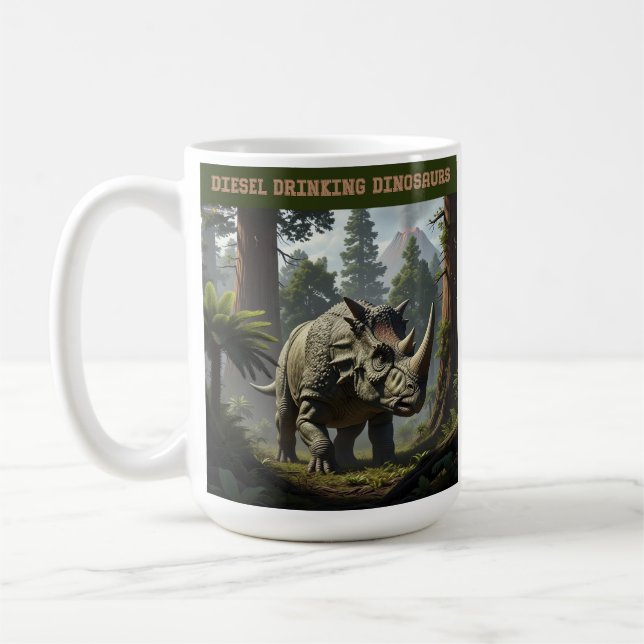 Taza De Café Triceratops (Izquierda)