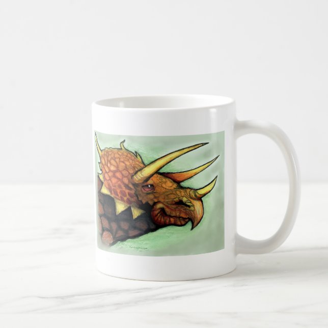 Taza De Café Triceratops (Derecha)