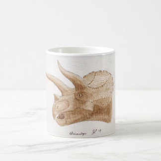 Taza De Café Triceratops Café Mug