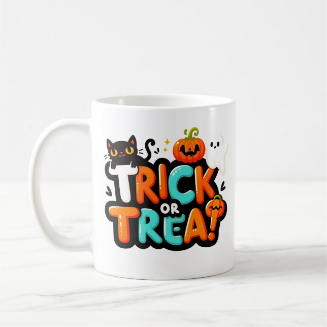 Taza De Café Trick o Trek Mug (Izquierda)