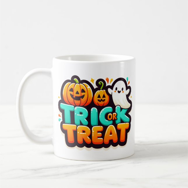Taza De Café Trick o Trek Mug (Izquierda)