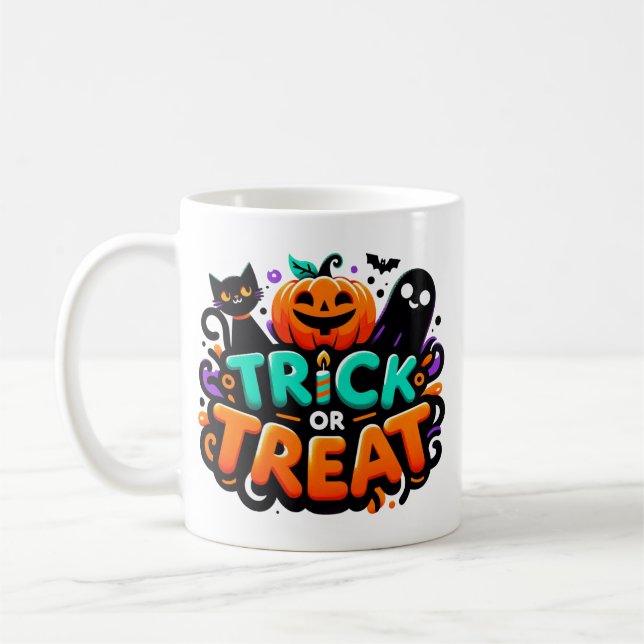 Taza De Café Trick o Trek Mug (Izquierda)