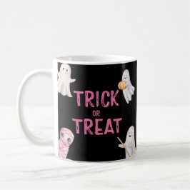 Taza De Café Trick Or Three Halloween Ghost Birthday Party