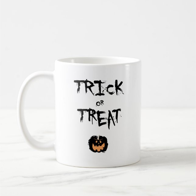 Taza De Café Trick or treat pumpkin (Izquierda)