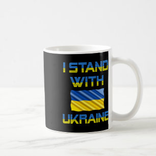 Taza De Café Tridente de Ucrania Bandera de Ucrania Bandera ucr