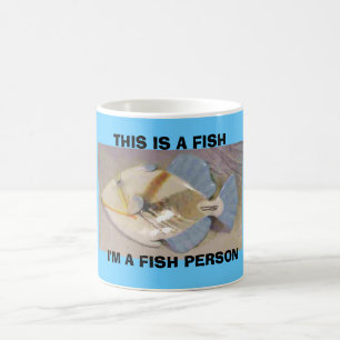 Taza De Café triggerfish del humu]