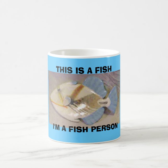 Taza De Café triggerfish del humu] (Centro)