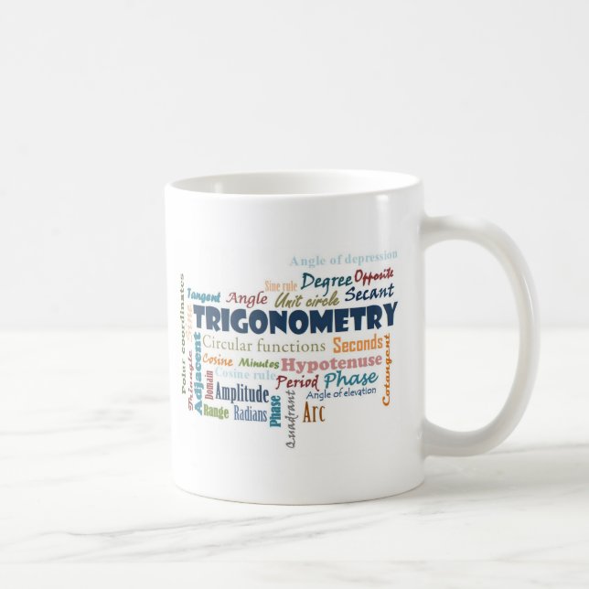 Taza De Café Trigonometry_Display (Derecha)