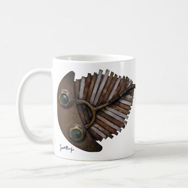 Taza De Café Tril el Trilobite oxidado (Izquierda)