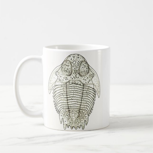 Taza De Café Trilobite Coffee Mug (Izquierda)
