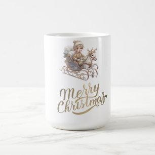 Taza De Café Trineo de Lujo de Navidad