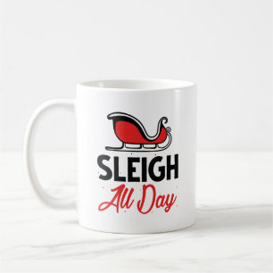 Taza De Café Trineo Todo el Día