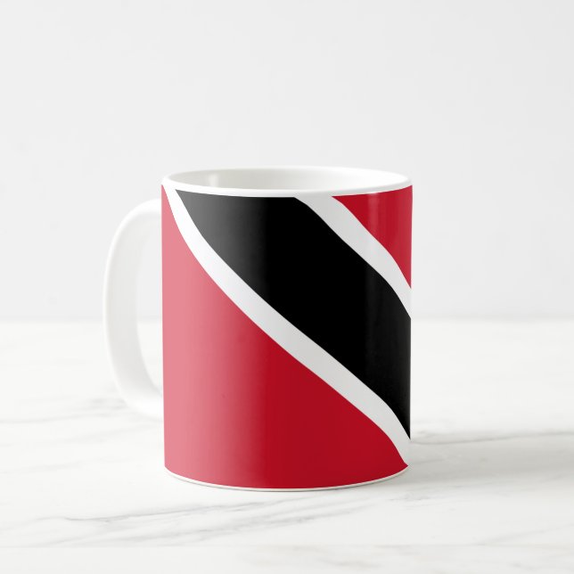 Taza De Café Trinidad bandera trinitense música soca fuerte alg (Anverso izquierdo)