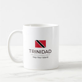 Taza De Café Trinidad Minimalista | Orgullo Cotidiano