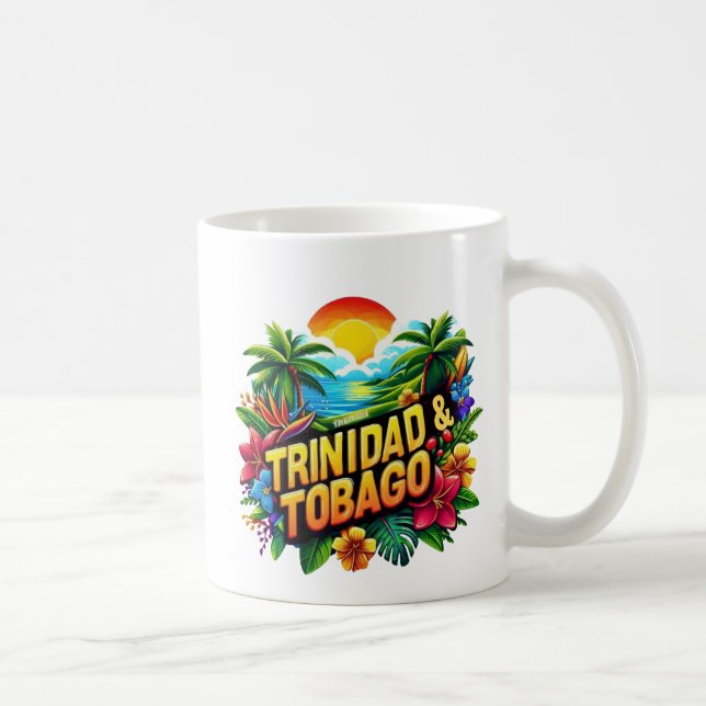 Taza De Café Trinidad y Tabago (Derecha)